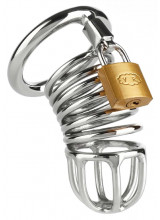 Cintura di Castità Ring Master in Acciaio Inossidabile