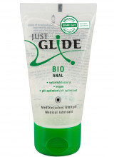 Lubrificante anale VEGANO e 100% BIO a base acquosa Just Glide 50 ml.