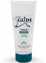 Lubrificante con Acido Ialuronico e Pantenolo a Base Acquosa JUST GLIDE 200 ml.