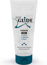 Lubrificante Anale con Acido Ialuronico e Pantenolo a Base Acquosa JUST GLIDE 200 ml.