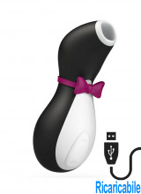 Satisfyer Penguin Succhia Clitoride Aspirante Ricaricabile USB