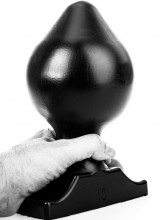 ALL BLACK Cuneo Anale Gigante 22,5 x 12 cm.
