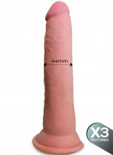 Dildo a tripla densità LUX 20 x 4,4 cm Otto