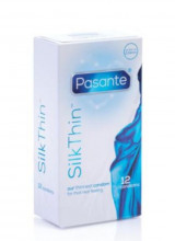 PASANTE Profilattici Ultra Sottili Silk Thin 12 Pezzi