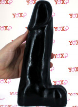DARK CRYSTAL Joost Dildo BLACK 28 X 7 cm                               