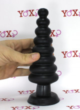 ZIZI Cuneo Anale Youri Nero 20 x 6,5 cm.