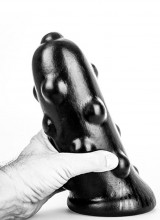 Fallo anale gigante nero 22 x 8,5 cm.