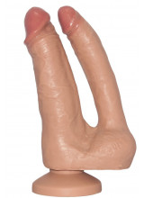 VIRTUAL REALITY® Fallo Doppio Ultra Realistico in PURO SILICONE (18x4,5) e (16x3) cm.