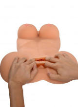 Busto Realistico di Donna con Ano e Vagina Penetrabili