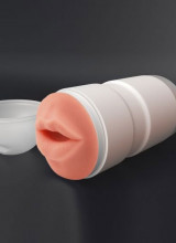 Sexy Mouth Vibro - Masturbatore Vibrante a Forma di Bocca Color Carne