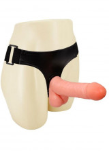 StrapOn per Donna con Dildo e Testicoli 17,5 x 4 cm