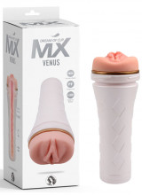 Venus - Masturbatore a Forma di Vagina in Morbido T-Skin Color Carne