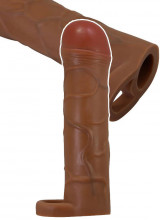 Guaina Fallica con Aggancio per Testicoli (+2,5 cm Lungh.) e (+35% Circonf.)