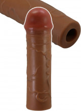 Guaina Fallica Ingrossa Pene Mulatto (+ 2,5 cm Lungh.) e (+ 35% Circonf.)