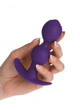 Cuneo Anale da Passeggio in Puro Silicone 11,8 x 3,9 cm.