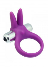 Anello Fallico Vibrante Timeless Stretchy Ring Viola 3,5 cm.