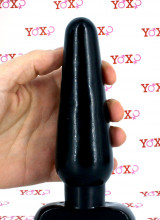 Cuneo Anale L 16,5 x 4,4 cm. Nero