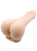 Bigger Man - Guaina per Pene con Masturbatore Aggiunge 6 cm. alla Tua Lunghezza color Carne