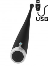 Spot - Stimolatore Ultra Potente per Clitoride in Silicone Ricaricabile USB Nero