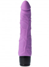 Vibratore Realistico in Puro Silicone VIOLA 20 x 4 cm