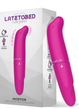 Mini vibratore Punto G rosa 13 x 2,5 cm.