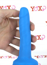 Fallo Realistico Happy Dick Blu 15 x 3 cm.