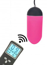 Ovetto Vibrante Telecomandato Wireless 8 x 3,2 cm. Rosa