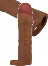 Guaina Fallica con Aggancio per Testicoli (+ 5 cm Lunghezza) e (+ 35% Circ.)