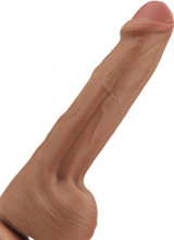 Dildo Mulatto Amilcare con Pelle Scorrevole e Ventosa 28 x 5,5 cm