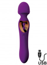 Vibratore e Massaggiatore Agon 20 x 4 cm Ricaricabile con USB Viola