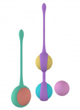 Set 4 Sfere Vaginali in Silicone 