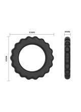 BAILE - TITAN COCKRING BLACK 4,2 CM