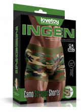 Boxer con Anello per Dildo Mimetici TG XL-XXL