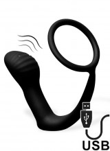 Vibratore Prostatico Holly con Anello per Testicoli