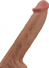 Dildo Mulatto Ermanno con Pelle Scorrevole e Ventosa 34 x 6,6 cm