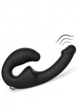 StrapOn Strapless Vibrante Senza Lacci in Puro Silicone Herrules