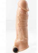 Guaina Pene Realistica S7 21 cm con Vibrazione