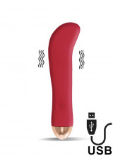 Vibratore Ragon in Silicone 11,5 x 3 cm Ricaricabile con USB Rosso