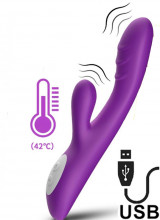 Vibratore Riscaldante (42 gradi) Impermeabile Silenzioso Ricaricabile USB Spark