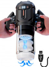 Masturbatore Automatico Zyon Advance con Spinta e Rotazione Ricaricabile USB