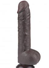 Dildo Ugo con Pelle Scorrevole e Ventosa 22 x 4,3 cm