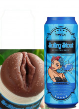 Vagina Masturbatore Africana Nascosto in Lattina di Birra