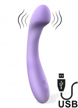 Vibratore Flessibile per Punto G in Silicone Ricaricabile con 19 x 4 cm