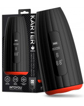 Masturbatore Avanzato Karter con Vibrazione, Riscaldamento Ricaricabile USB