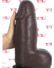 Hans XL - Fallo Realistico Gigante con Aggancio Mega-Hung 28 x 10,2 cm. Africano