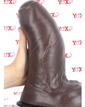 Frederick XL - Fallo Realistico Gigante Ricurvo con Aggancio Mega-Hung 28 x 9,9 cm. Africano