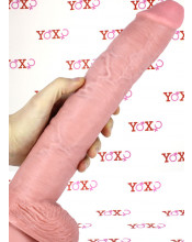KING COCK - Fallo Ultra Realistico 37,5 X 6,3 cm. - Alta Qualita MADE in USA
