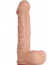 Fallo realistico color carne con ventosa 23cm Buraq