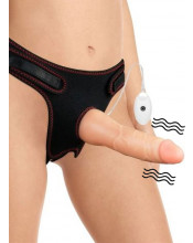 Fallo Vibrante Realistico Indossabile per Donna 19 x 5 cm 