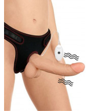 Fallo Realistico Vibrante Indossabile per Donna 21,5 x 4,5 cm 